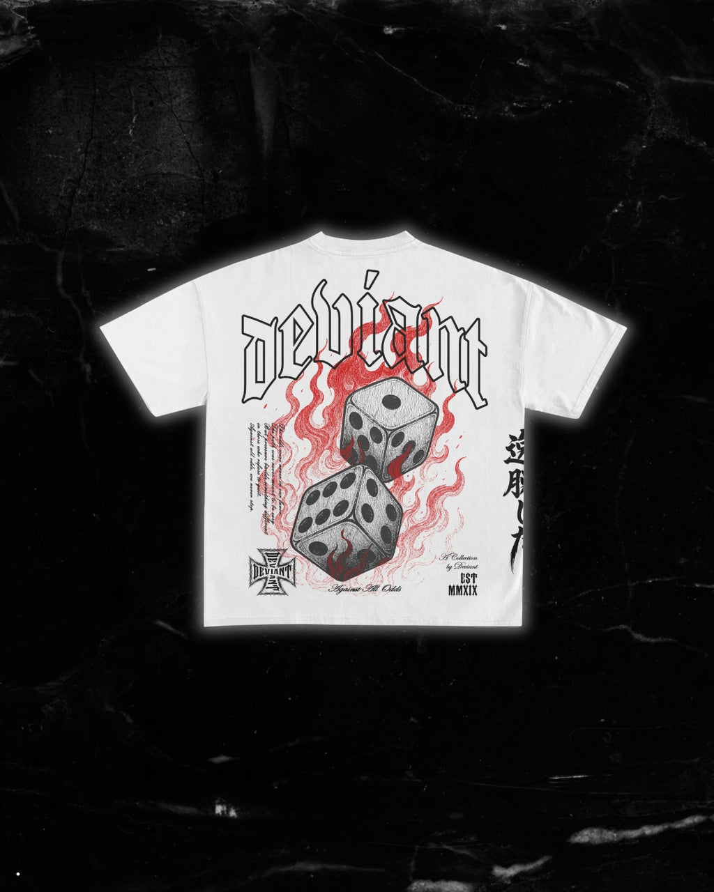 LIMITED "OFF WHITE" DOUBLE OR NOTHING SHIRT W/ AIR FRESHENER