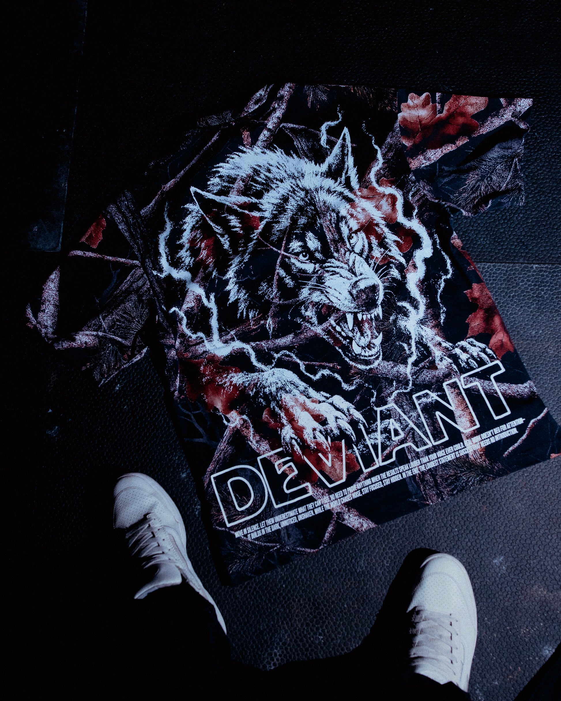 PREMIUM CAMO WOLF SHIRT