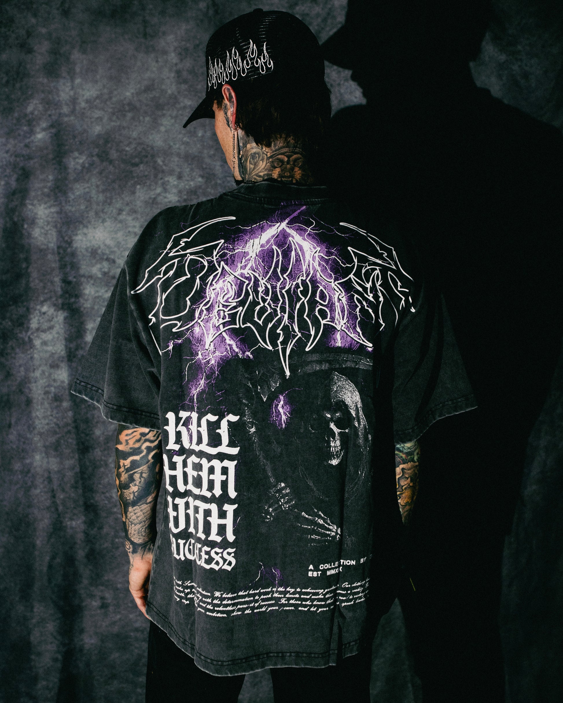 PREMIUM GRIM REAPER GREY SHIRT