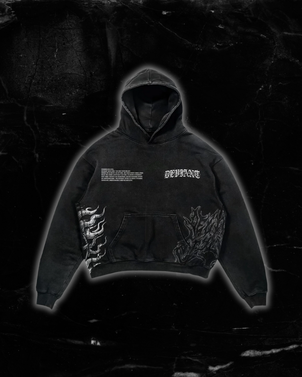 PREMIUM CROW HOODIE Ni