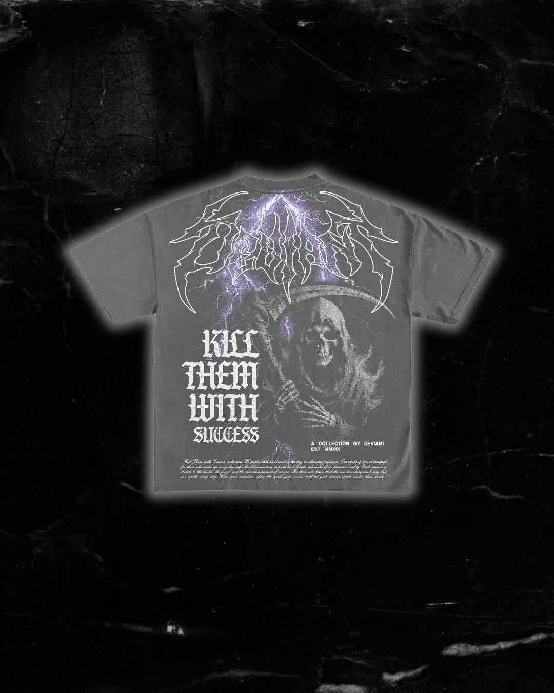 PREMIUM GRIM REAPER GREY SHIRT
