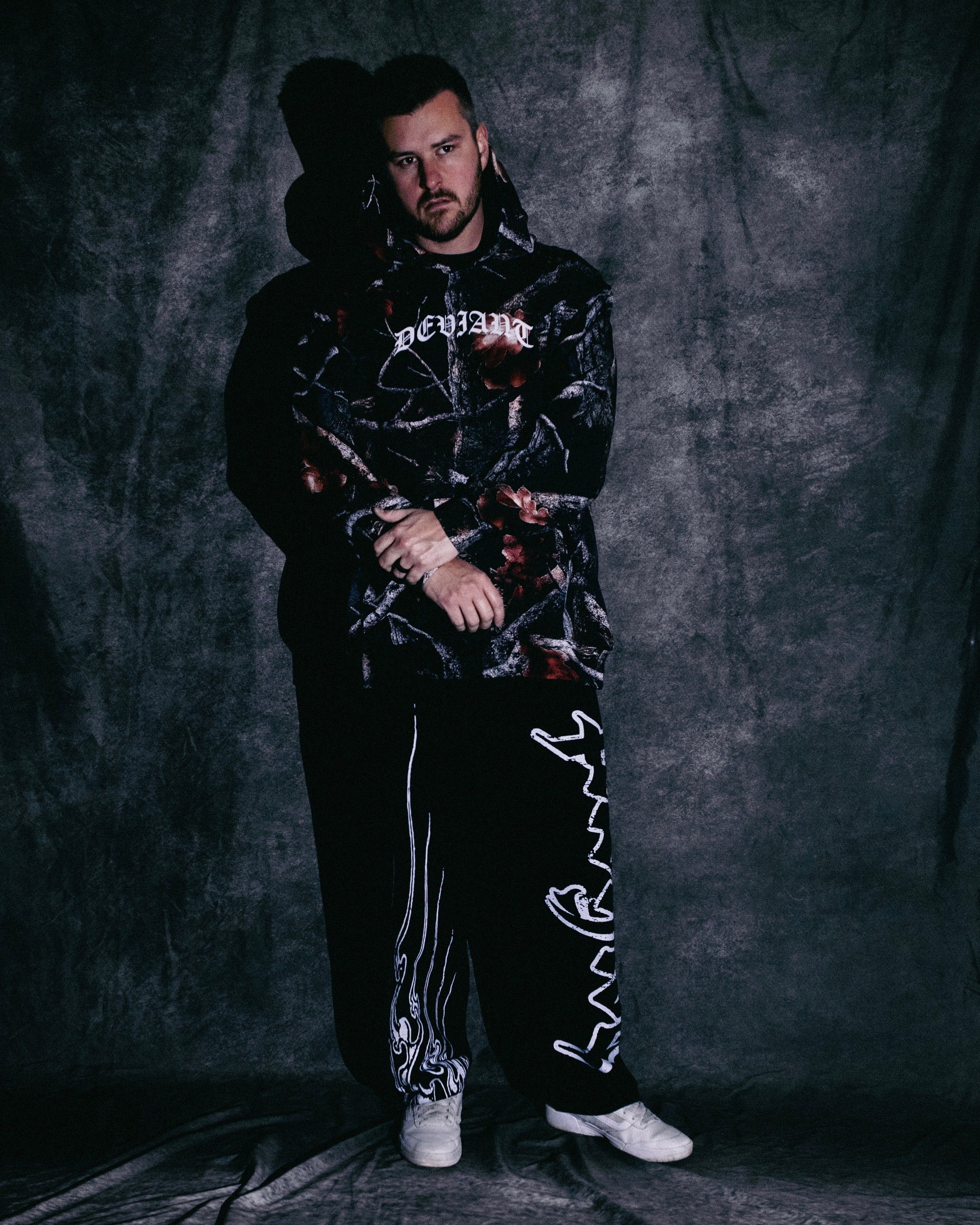 PREMIUM CAMO WOLF HOODIE